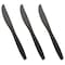 Smarty Had A Party Black Plastic Disposable Knives (1000 Knives), 1000PK 420K-BK-CASE - alternate 3